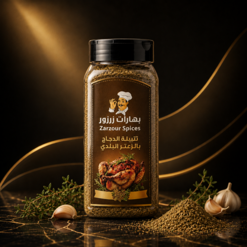 بهارات دجاج بالزعتر البلدي بهارات دجاج بالزعتر البلدي